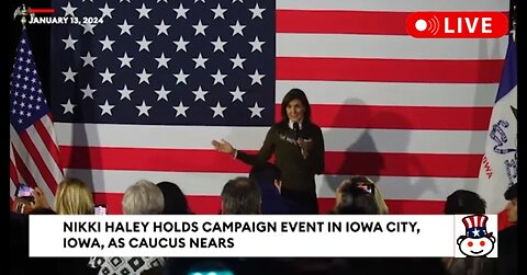 Nikki Haley Campaigns For GOP Presidential Nomination In Iowa City