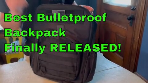 Bodyguard Bulletproof 🔫 Backpack 🛄- Starts Shipping 5.5.21 🔥