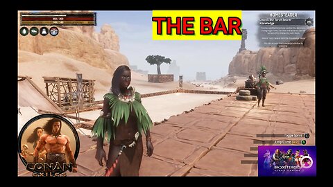 Conan Exiles, new bar, new rhino, thall hunting #Boosteroid #conanexiles