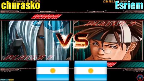 Guilty Gear XX Accent Core (churasko Vs. Esriem) [Argentina Vs. Argentina]