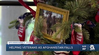 Veteran mental health a concern following fall of Afghanistan