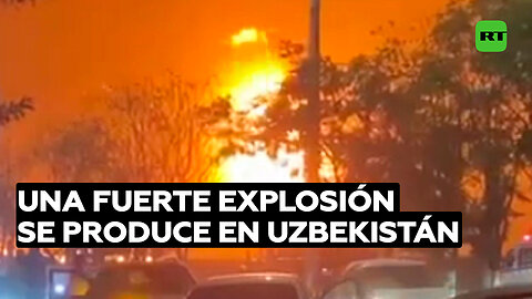 Una fuerte explosión se produce cerca de un aeropuerto en Uzbekistán