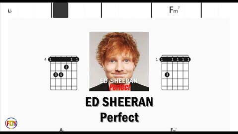 ED SHEERAN Perfect - (Chords & Lyrics like a Karaoke) HD