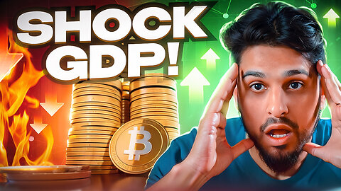 Is this LATEST GDP reading good or bad for crypto?