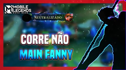 COMO É BOM BATER EM MAIN FANNY | Mobile Legends