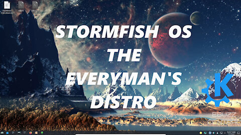 StormFish OS - The Everyman's Distro | KDE Neon Re-Spin