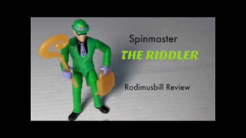 Spin Master THE RIDDLER Figure with 3 Surprise Accessories - Rodimusbill Review
