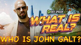 Andrew Tate WHAT IS REAL? TY JGANON, SGANON, COBRA TATE, REAL WORLD