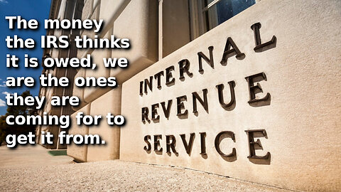 IRS Claims “Tax Gap” (Unpaid Taxes) Increasing Using Fabricated Numbers to Justify Its Expansion