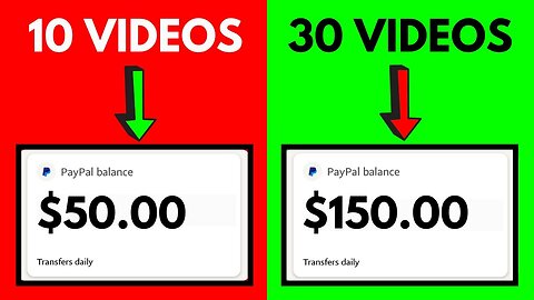 1 Video = $5.00 Make Money Watching Videos 2022 (Free PayPal Money 2022) Make Money Online 2022