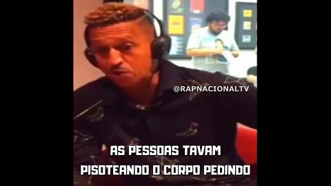 MANO BROWN FALA QUE JOGARAM UM CORPO NO PALCO DO RACIONAIS #shorts #short #shortsvideo #shortvideo