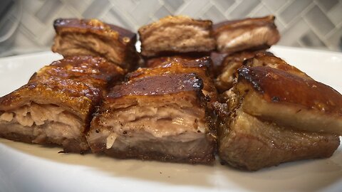Super Crispy Pork Belly I How To Make Pork Belly With Crispy Skin & Juicy Meat - by Gastro Guru