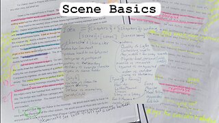 Scene Basics for Readers and Writers