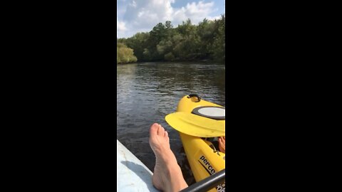 Kayaking on the Edisto river, South Carolina