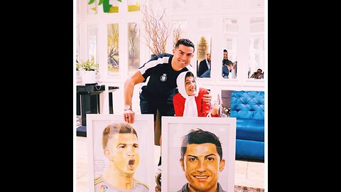 Heartwarming Encounter Between Disabled Fan and Renowned Footballer Ronaldo"cant ignor to share