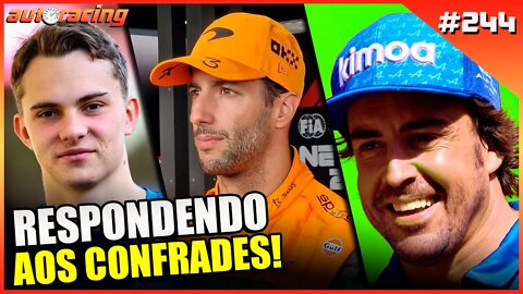 RESPONDENDO AOS CONFRADES F1 2022 | Autoracing Podcast 244 | Loucos por Automobilismo |F