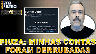 Guilherme Fiuza tem todas as contas derrubadas [GUILHERME FIUZA]