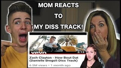 MOM REACTS TO DANIELLE BREGOLI DISS TRACK | Zach Clayton