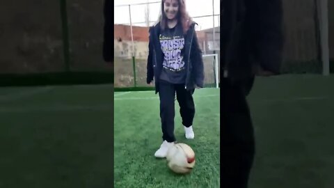 Playing With A Soccer Ball⚽