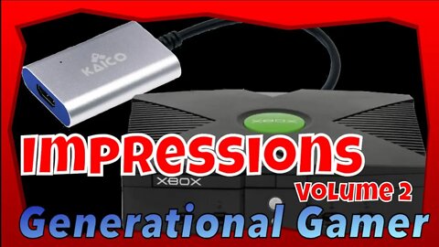 Kaico Labs Xbox HDMI Cable - Pre-release Impressions (Volume 2)