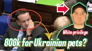 🇮🇪 808k to reunite Ukrainian refugees with their pets - Irish people have WHITE PRIVILEGE?