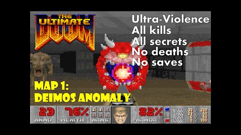 The Ultimate Doom (1995): Episode 2 — The Shores of Hell: Map 1 (E2M1) — Deimos Anomaly