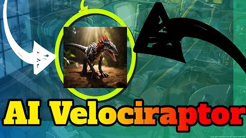 How To Create Awesome Images Of Dinosaur Velociraptor Using Chatgpt And Leonardo.AI Velociraptor