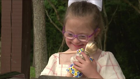 'I look like Barbie': New doll representing someone with Down syndrome has positive local impacts
