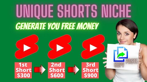 FREE YouTube Shorts Generate You $600 A Day || 100% Copy Paste New Trick