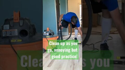 DIY clean up | Do it yourself | Not Impressed broken leg