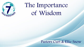 The Importance of Wisdom