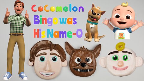 Satisfying Video ASMR Bingo Was His Name-O | Cocomelon Bingo Song Clay Cracking Collection | 코코멜론 클레이 크래킹 ASMR 컬렉션