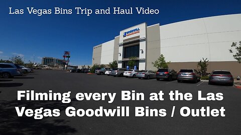 first visit to las vegas goodwill bins outlet