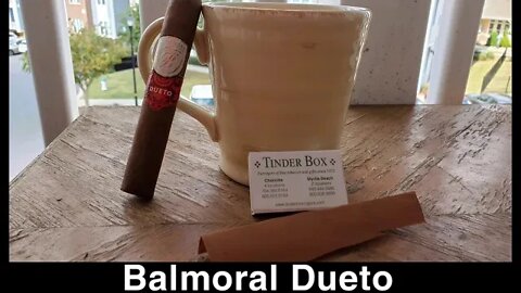Balmoral Dueto cigar review