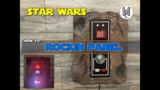 How To: Build a Rockin Panel - Panel in Rock - Star Wars Galaxys Edge Disney World #starwars