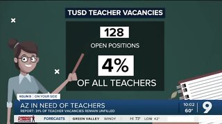 Teacher positions continue to remain vacant across AZ