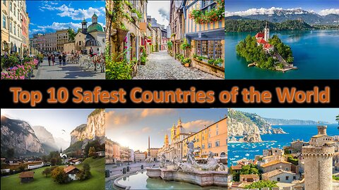 Top 10 Safest Countries in the world │ Safe Countries │Fun Knowledge