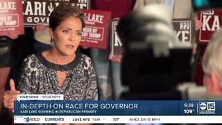 Former news anchor Kari Lake's bid to be Arizona's next governor