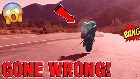 WHEELIE GONE WRONG! - Best Motorcycle Road Rage, Crashes, Close Calls of 2022 [Ep.16]