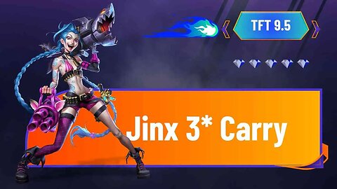 JINX GOT OP AND IS VIABLE AS A CARRY! Teamfight Tactics Set 9.5 #tft #set9.5