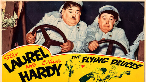 Laurel & Hardy | "The Flying Deuces" (1939) | Colorized Full Film