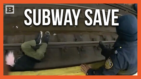 NYPD Saves Man in Distress Who Fell onto Subway Track