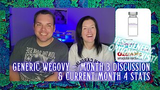 Generic Wegovy Month 3 Discussion & Current Month 4 Stats | Weight Loss Check-In
