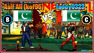 The King of Fighters '95 (Asif Ali (kof95) Vs. faddy0323) [Pakistan Vs. Pakistan]