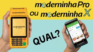 Moderninha X ou Moderninha Pro? Qual máquina da PagSeguro escolher?