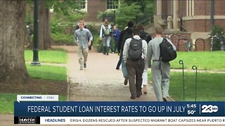 Treasury Department to raise federal student loan rate