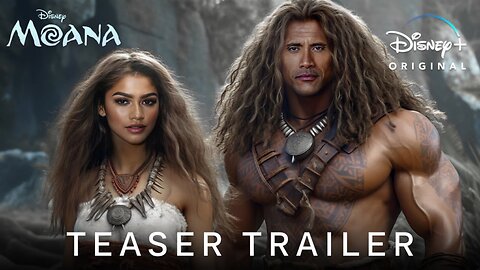 MOANA Live Action – TEASER TRAILER (2024) Dwayne Johnson, Zendaya Movie | Disney+