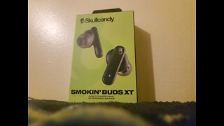 skullcandy smokin buds XT unboxing