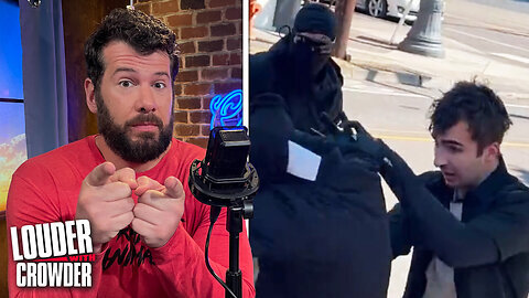 PRIDE RALLY BRAWL: PROUD BOYS CLASH W/T FEDS DRESSED AS NEO-NAZIS?! | Louder with Crowder