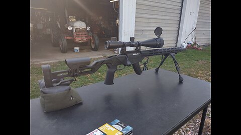 Ruger precision rimfire.. aquila target..eley target and federal champion